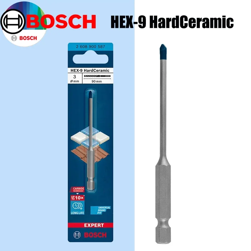BOSCH Hex-9 Hard Ceramic Drill - đánh giá và giá Ceramic Tile Floor