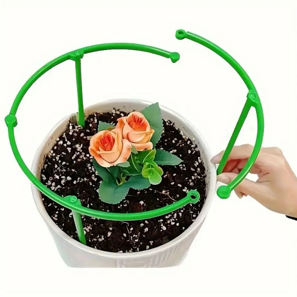 Half Round Plastic Plant Suppo - đánh giá và giá Vine Climbing Plastic