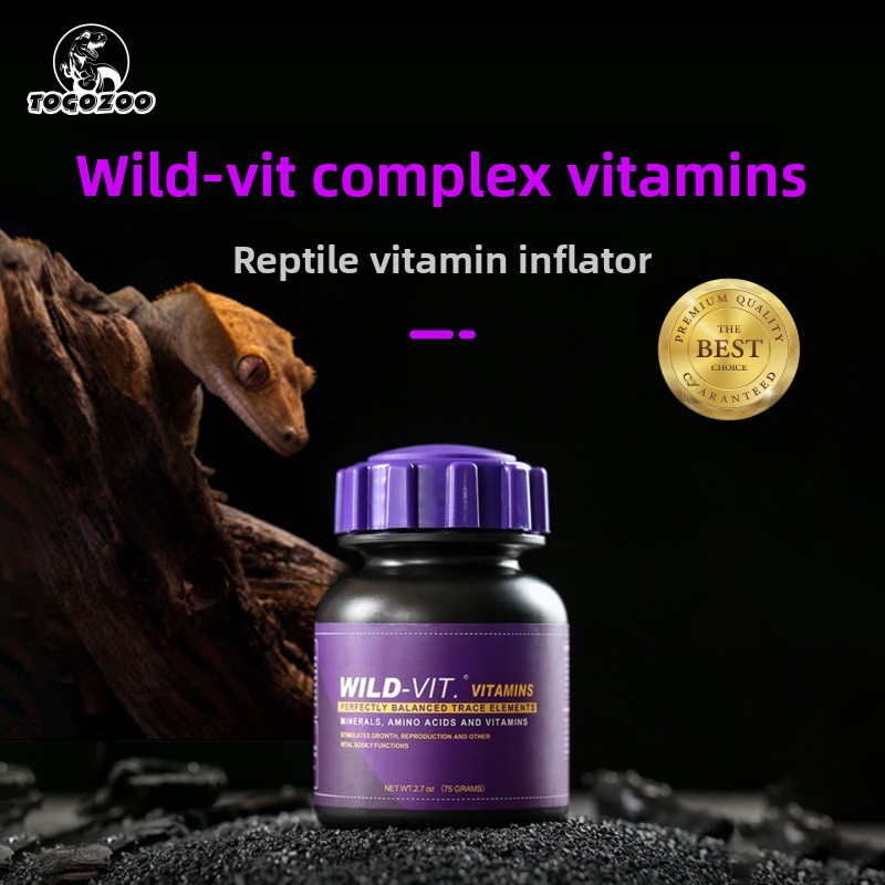 TOGOZOO WILD-VIT Reptile Calci - đánh giá và giá Calcium Powder Reptile