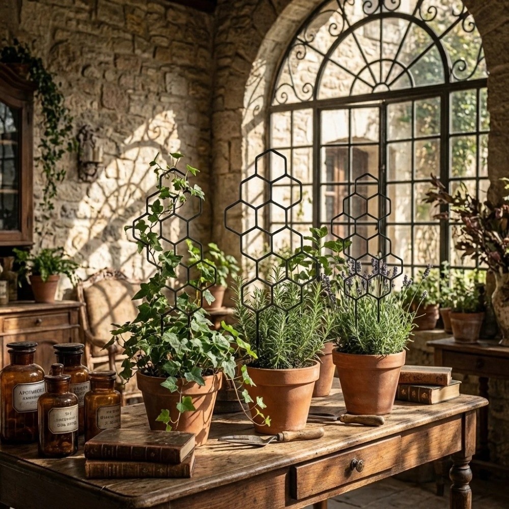 Honeycomb Design Plant Trellis - đánh giá và giá Vine Climbing Plastic