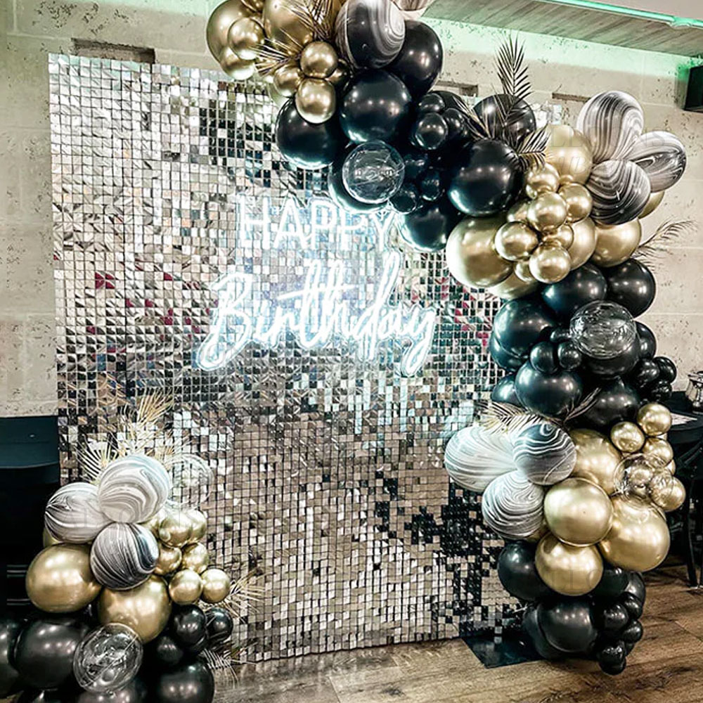 Silver Sequin Wall Backdrop Pa - đánh giá và giá Pvc Panel Background